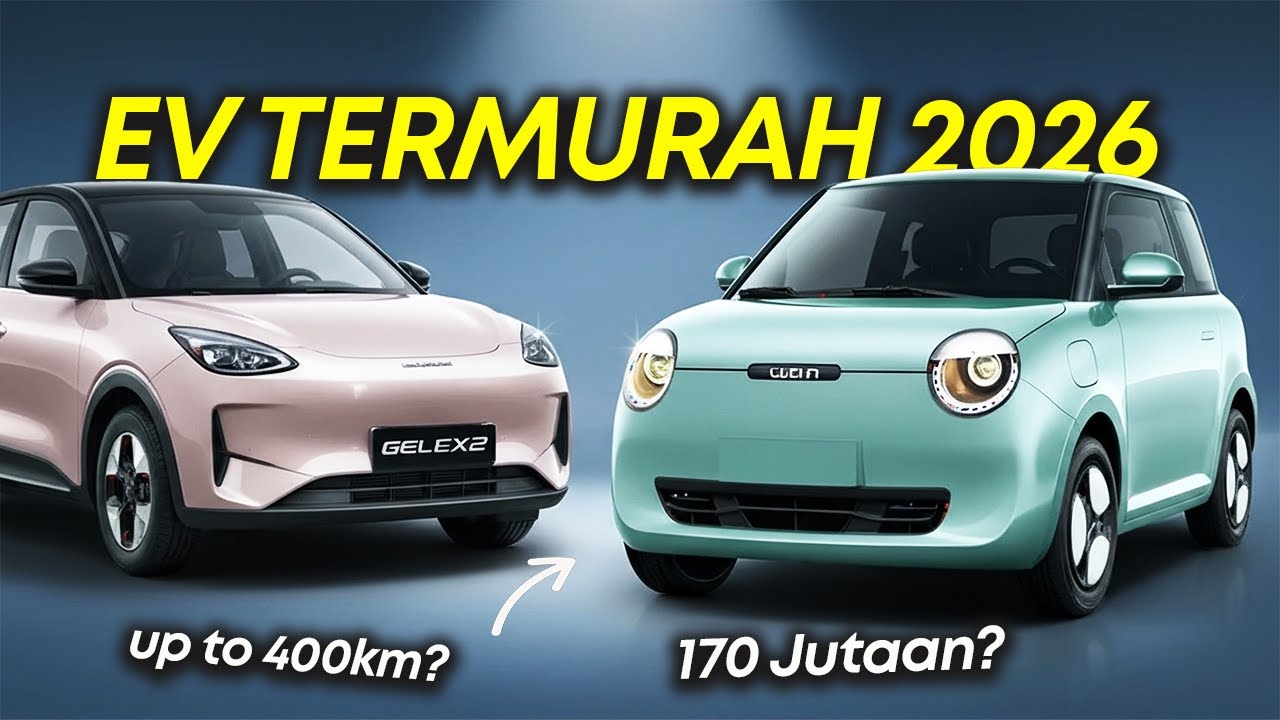 5 Rekomendasi MOBIL LISTRIK TERMURAH 2026 | Beli tahun ini sebelum naik?