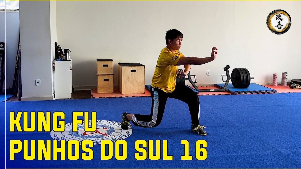 TUTORIAL DE KUNG FU PARA INICIANTES  | Nanquan 16 movimentos
