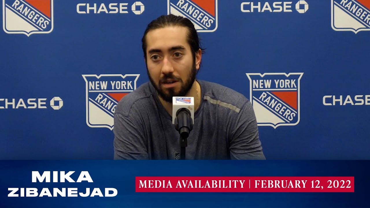 New York Rangers: Mika Zibanejad Media Availability | Feb. 12, 2022