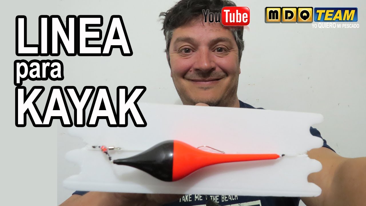 Como hacer una linea de Pejerrey de mar para Kayak