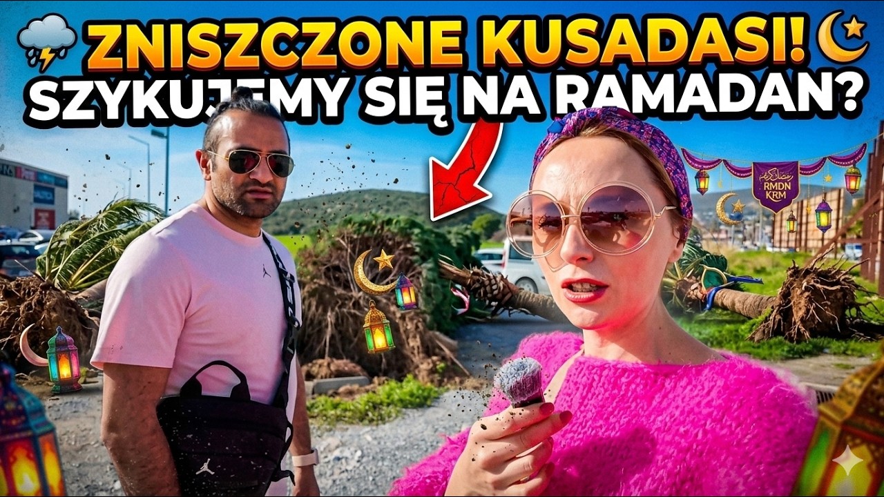 TEN ROK JEST OKROPNY 😭🇹🇷 POWALONE DRZEWA W KUSADASI 😭 RAMADAN I INISPIRACJE NA BALKON