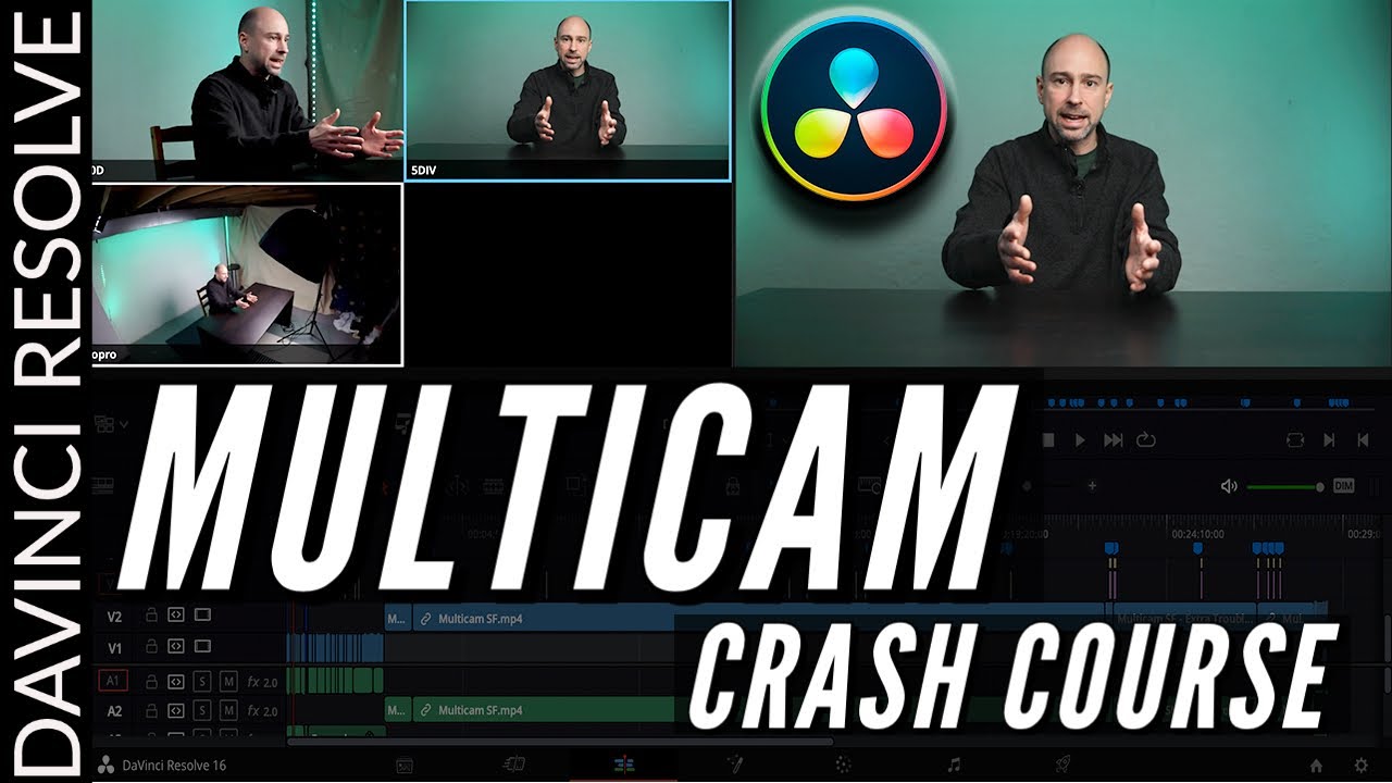 Multi-Camera Editing in DaVinci Resolve 16 | Multicam Crash Course