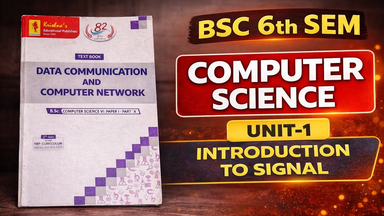  Data Communication and Computer Network | Bsc-6th semester | Computer Science| Unit -1