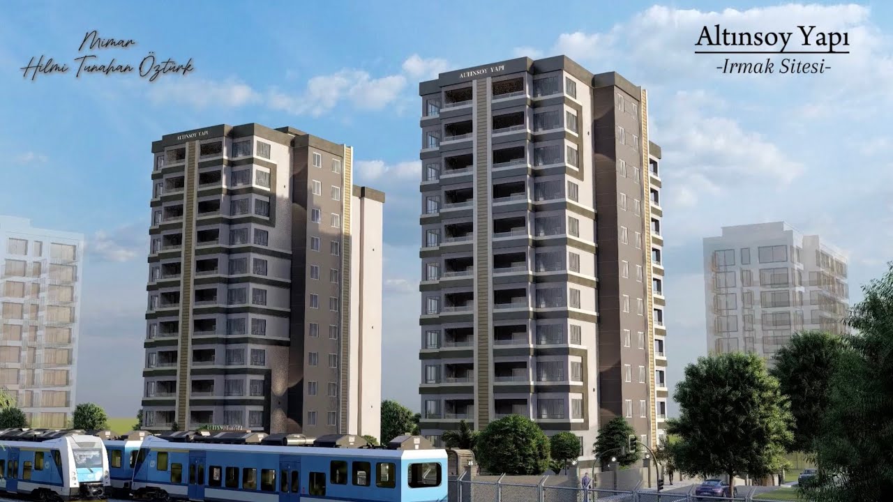 Irmak Sitesi-Cephe ve Peyzaj Tasarımı