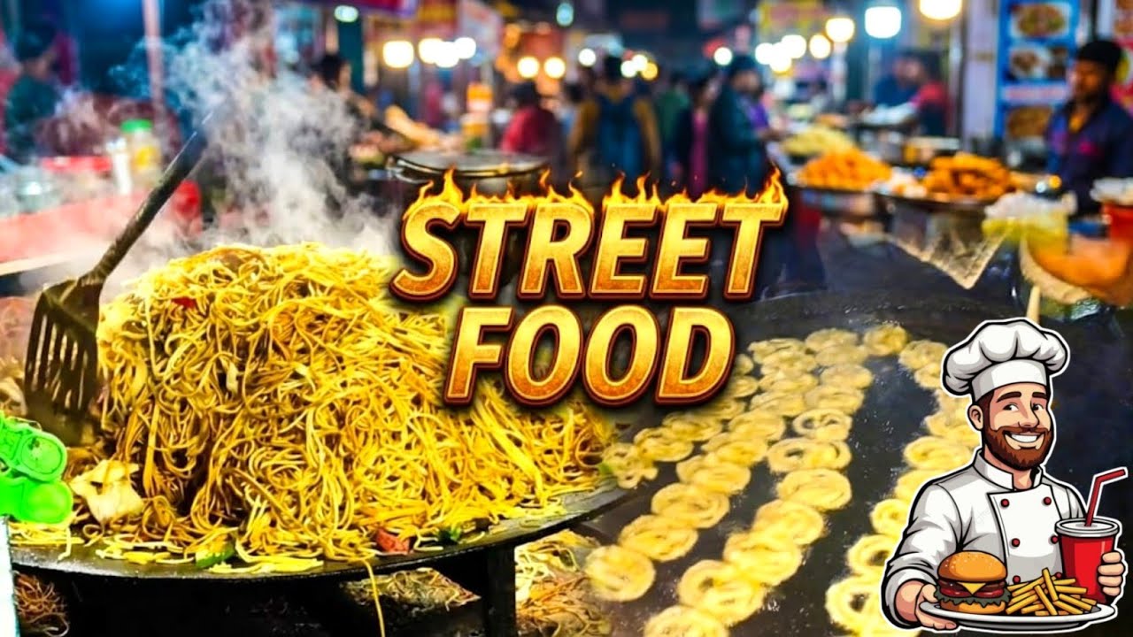 DAY:-10/365 Street Food Explore 🍝🍜|| The Shibu Vlogs  