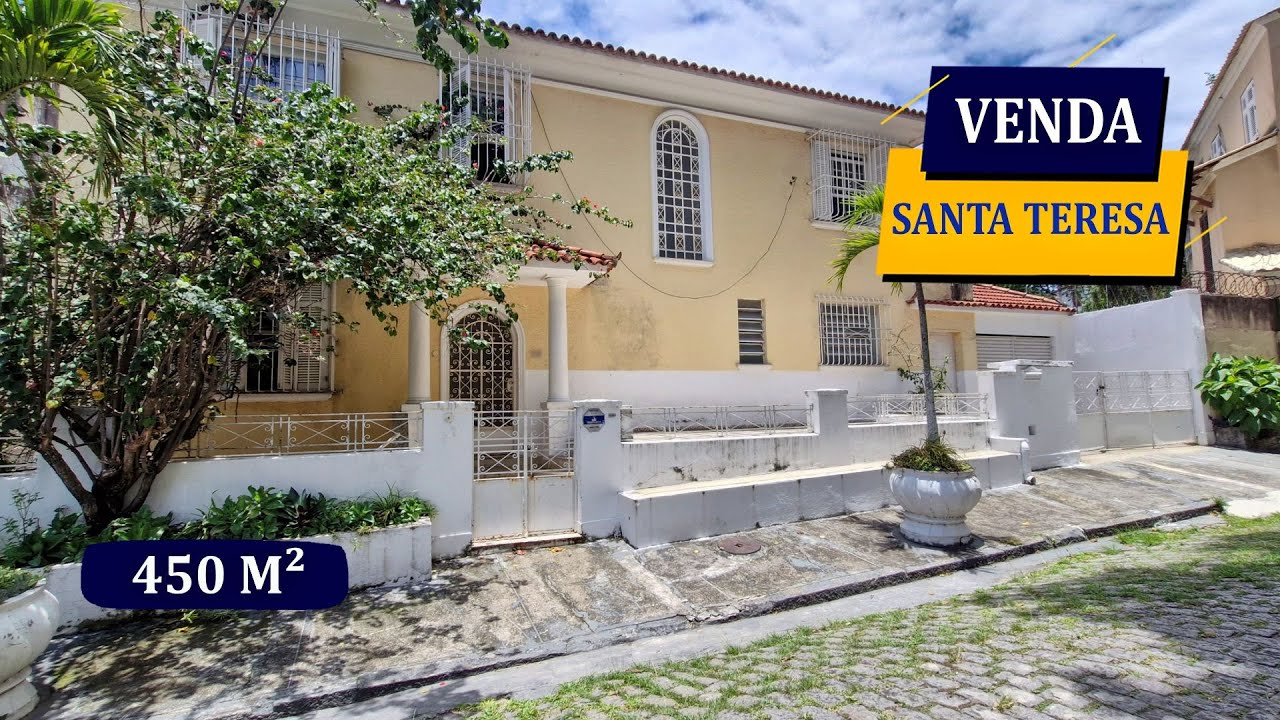 SANTA TERESA RUA GONÇALVES FONTES SUNTUOSO CASARÃO 450M² LINDA VISTA 8 QUARTOS 8 BANHEIROS 2 VAGAS