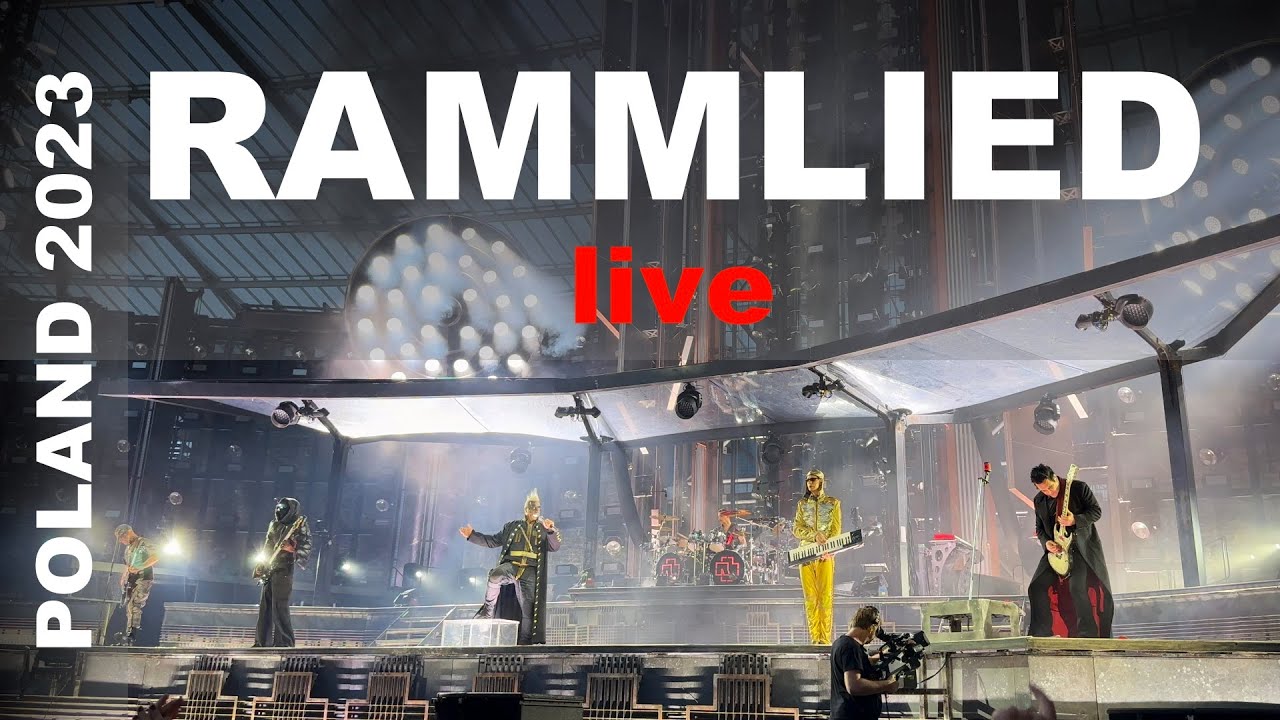 Rammstein - Rammlied. 4K Live from Stadion Śląski, Chorz&oacute;w, Poland 2023