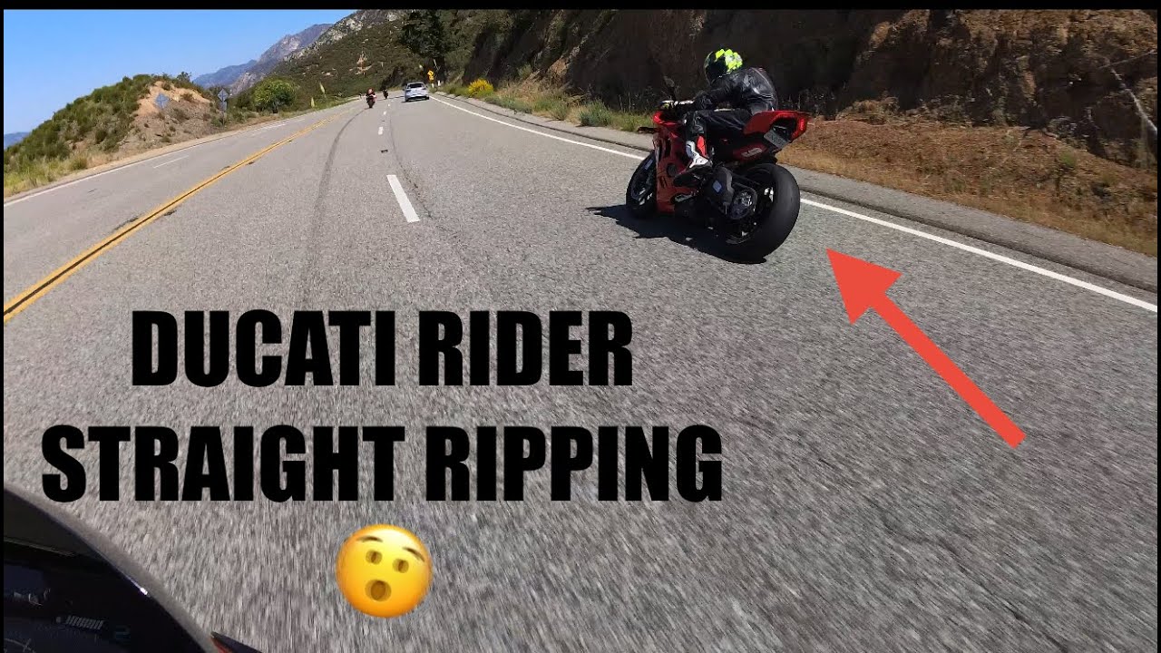 SUPER BIKE CANYON SHREDDING ON DUCATI V4’s X BMW S1000s😳