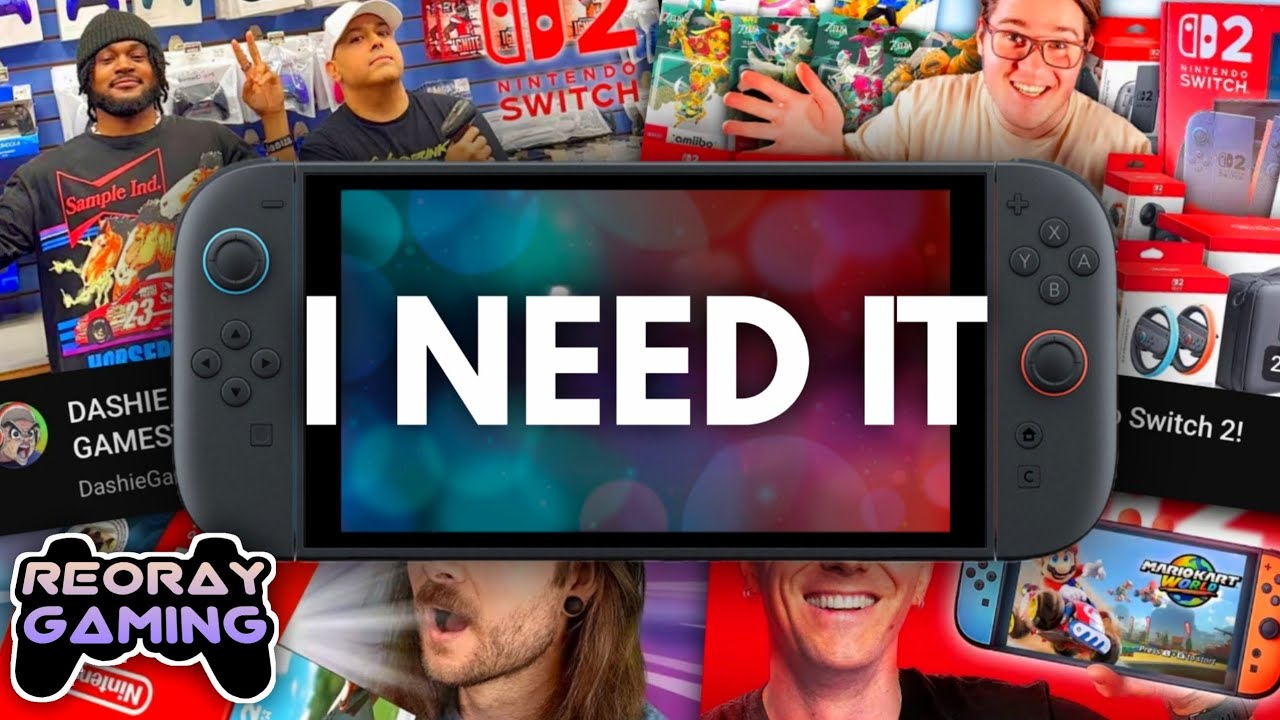 I NEED THE NINTENDO SWITCH 2!!!