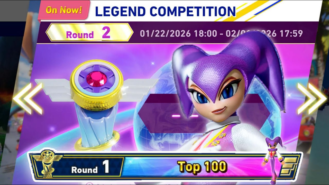 Legend Competition Round 2!! | Sonic Racing Crossworlds | CalebBlackFlash