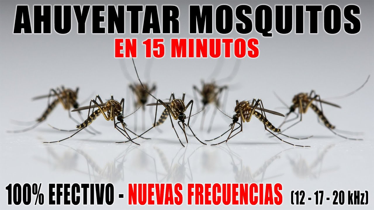 SONIDO PARA AHUYENTAR MOSQUITOS 🚫🦟 REPELENTE ULTRAS&Oacute;NICO 100% EFECTIVO