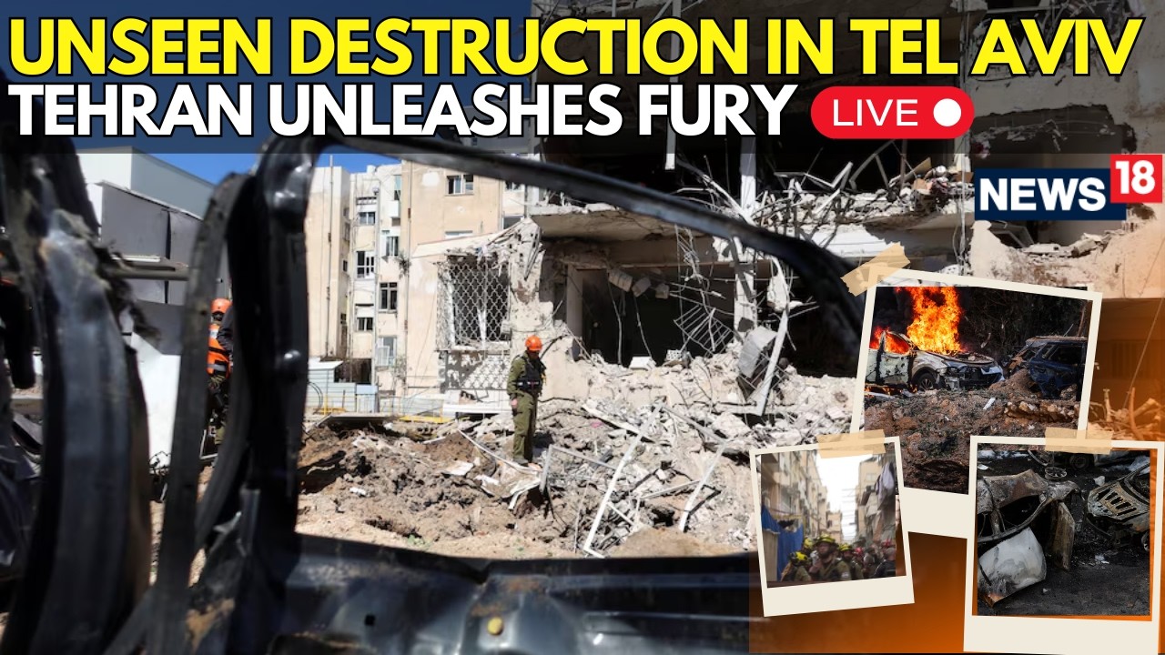 ISRAEL SHOCKED! | LIVE: Iran&rsquo;s Fierce Retaliation Leaves Trail of Destruction Across Tel Aviv | N18G