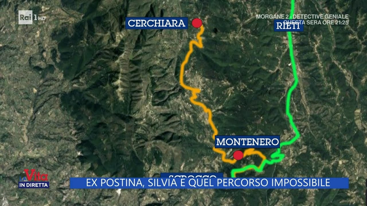 Ex postina, Silvia e quel percorso impossibile - La vita in diretta 04/10/2022