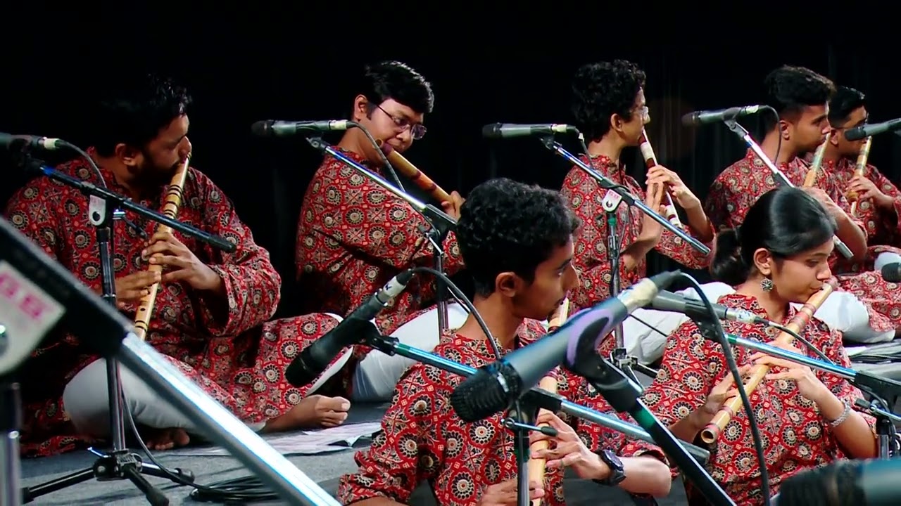Raag Amritavarshini by students of Sanjog Bansuri Mahavidyalaya Guruvandana 2025 | Pravin Godkhindi