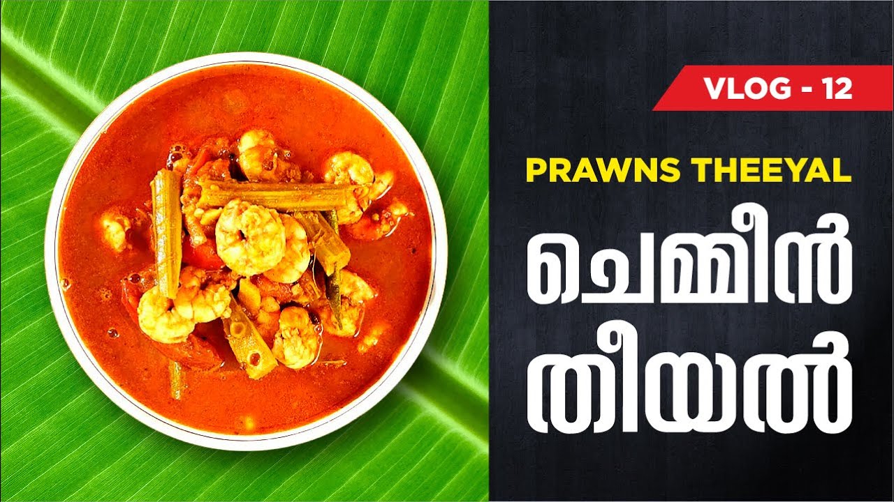 ചെമ്മീൻ തീയൽ  😋   CHEMMEEN THEEYAL