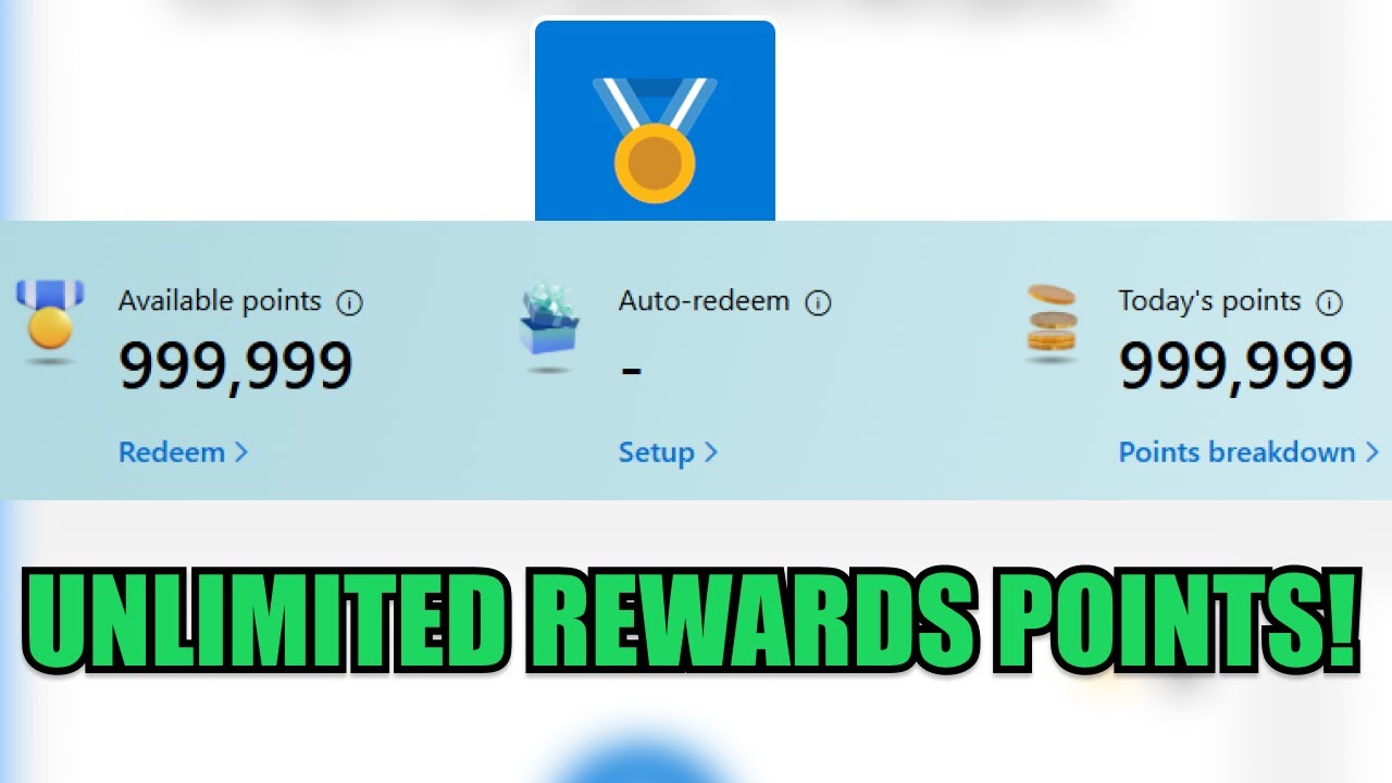 How to Get Microsoft Unlimited Rewards Points for FREE ✅ Microsoft Rewards Free Points Hack/Mod