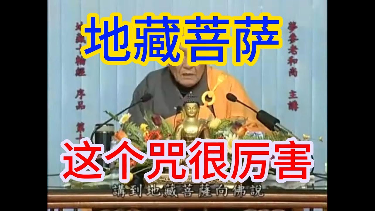 夢參老和尚開示:这个咒很厉害，能让佛弟子利用地水火风四大种减少其伤害，梦参老和尚亲自持诵念咒。#人生感悟#佛法#佛法慈悲#佛經#講經#正能量#念佛#禪悟人生#修行#開悟人生#禅定真香#智慧人生