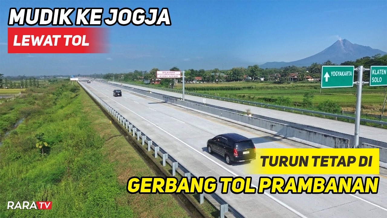 PANTAUAN MUDIK TERBARU‼️Libur Lebaran 2026 ke Yogyakarta via TOL