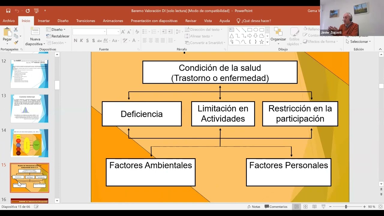 Nuevo baremo de reconocimiento del grado de la discapacidad - Seminario