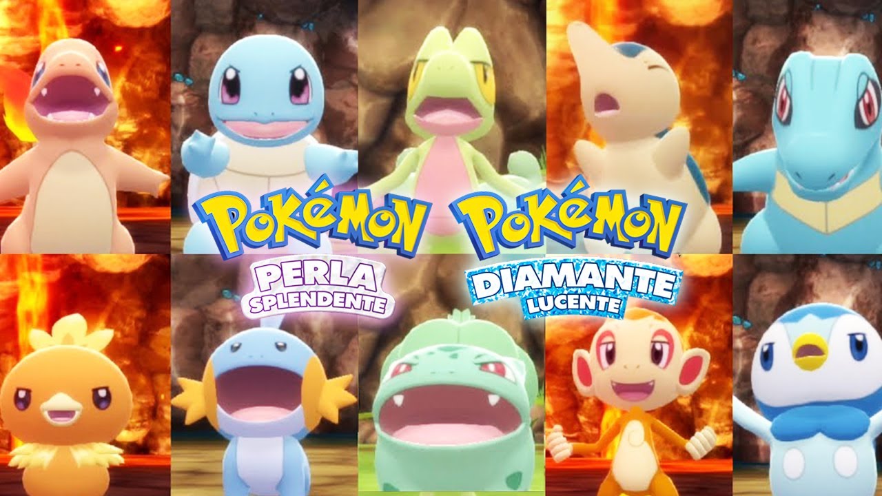Come catturare TUTTI gli STARTER in Pokemon Diamante Lucente e Perla Splendente!