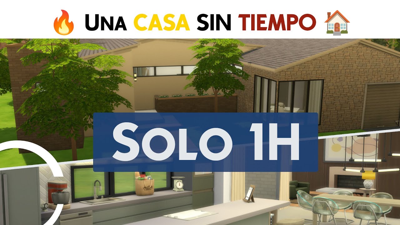 Reto: Construyo una Casa en Los Sims 4 en Solo 1 Hora ⏰ &iquest;Lo Lograr&eacute;?
