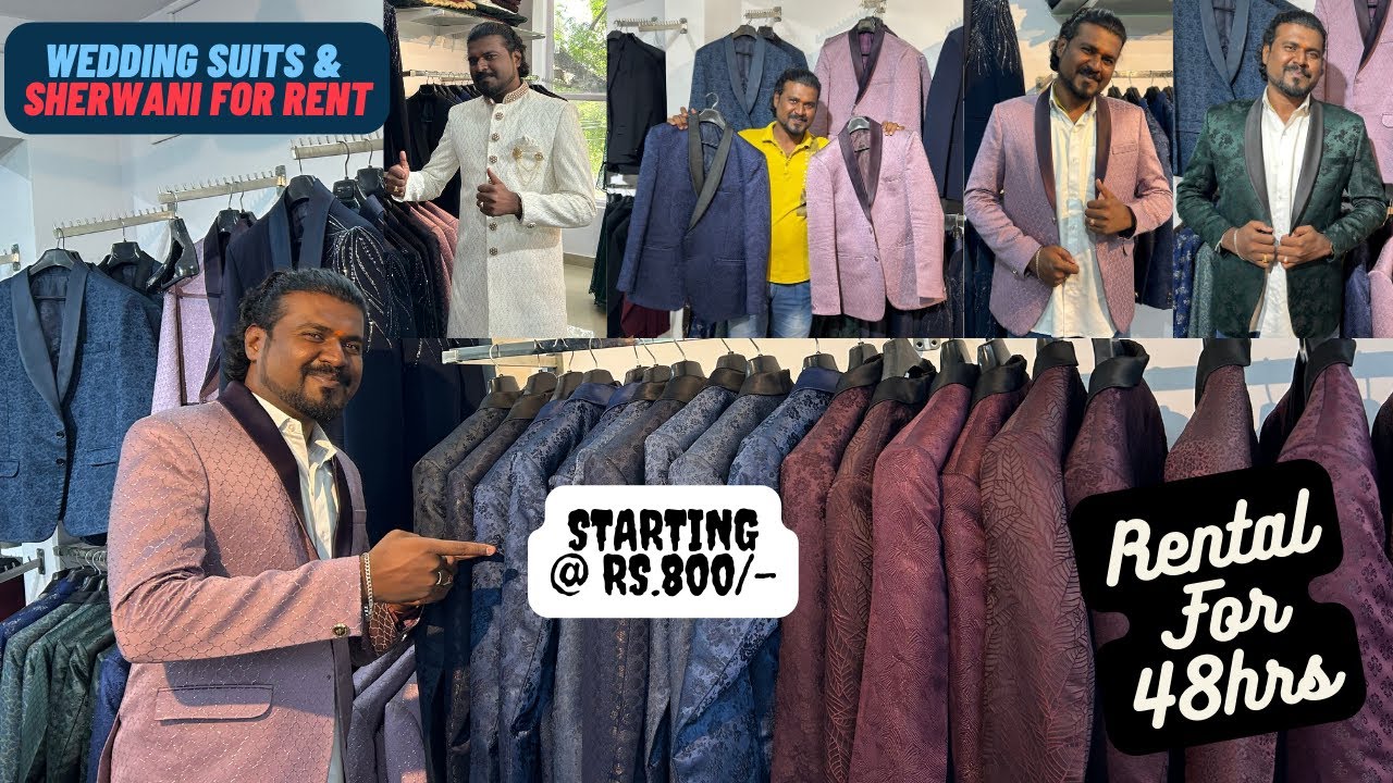 Rental Wedding Suits Starting @ Rs.800/- to Rs.3000/- | Rental Bridal Dress | Rent To Ramp | தமிழ்
