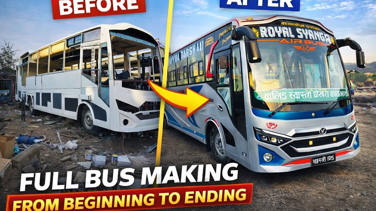 New bus Alert ! Royal Syangja ( Waling - Kathmandu ) | Suru dakhi Last samma haita | JB VLOG
