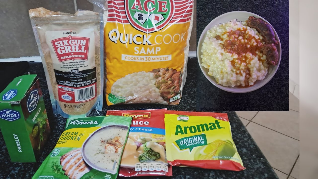 How to cook samp in 30 minutes | creamy samp recipe|South African creamy samp recipe.