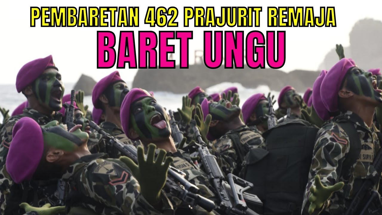 Komandan Korps Marinir Pimpin Pembaretan 462 Prajurit Muda