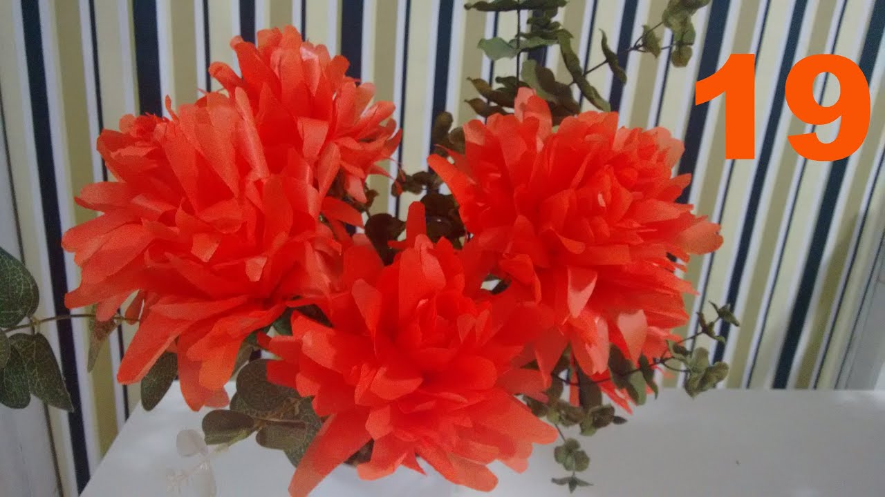 Aula 19 - Flores de papel de seda