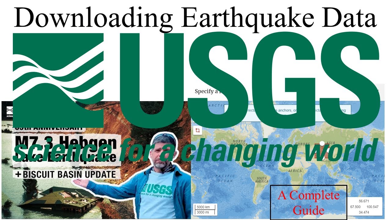 ||Downloading|| ||Earthquake Data|| from ||USGS||