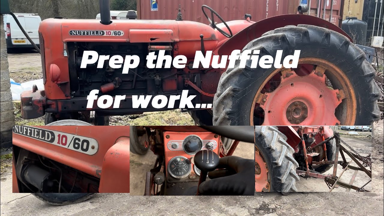 Nuffield going to work…