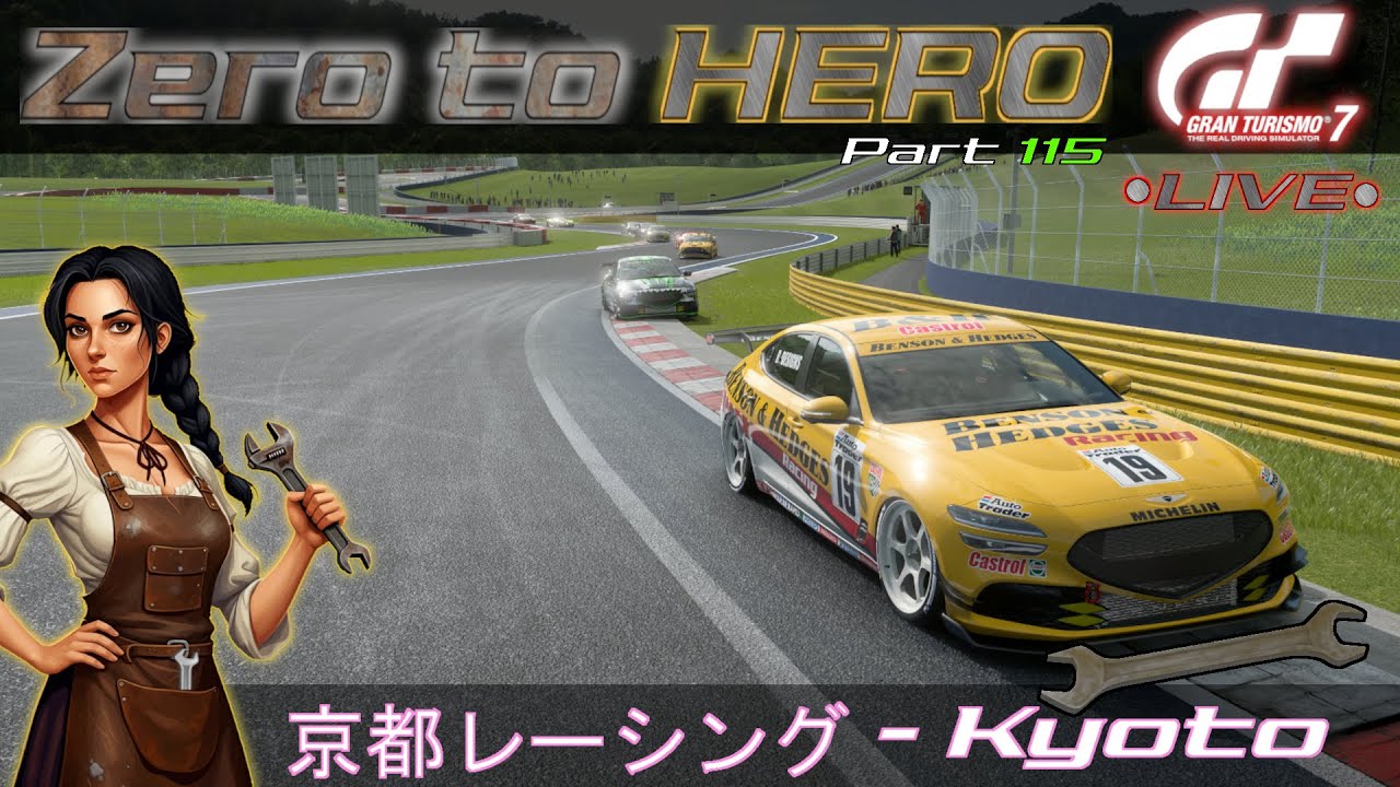 🔴I Love Kyoto 🌸  l LIVE Gran Turismo 7 l Zero to Hero episode 115 🔴