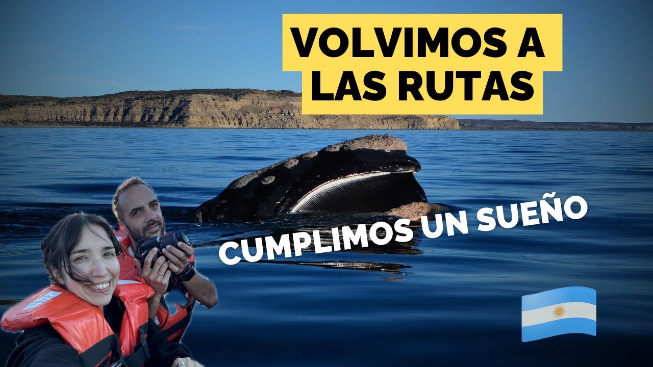 T2E1 NUEVA TEMPORADA ¡Puerto Madryn por fin! 😍 AVISTAJE de BALLENAS tras volver a las RUTAS🐋