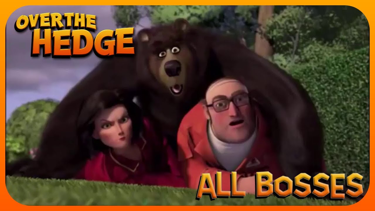 Over the Hedge All Bosses (Xbox, GC, PS2, PC)