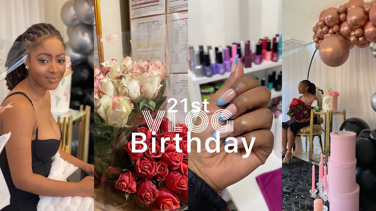 My 21st Birthday VLOG | GRWM, My Luncheon party| 21k for 21 years 🥺🌹