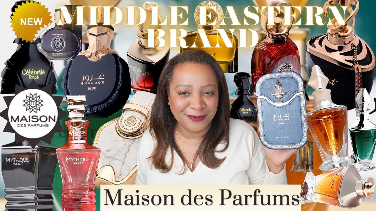 НОВЫЙ БЛИЖНЕВОСТОЧНЫЙ БРЕНД! MAISON DES PARFUMS от FRENCH AVENUE/PSYCHE FEMME/GHUROOR BLUE