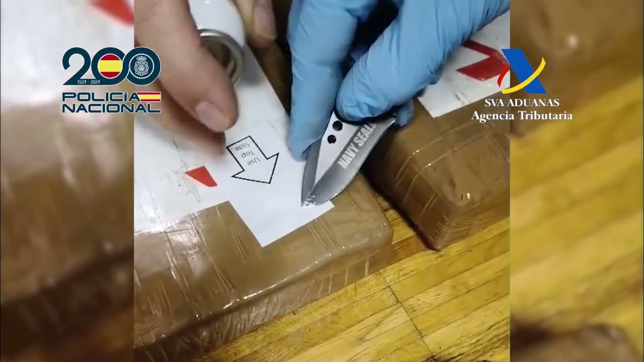 Intervenidos en el puerto de Vigo 200 kg de cocaína en un contenedor procedente de Latinoamérica