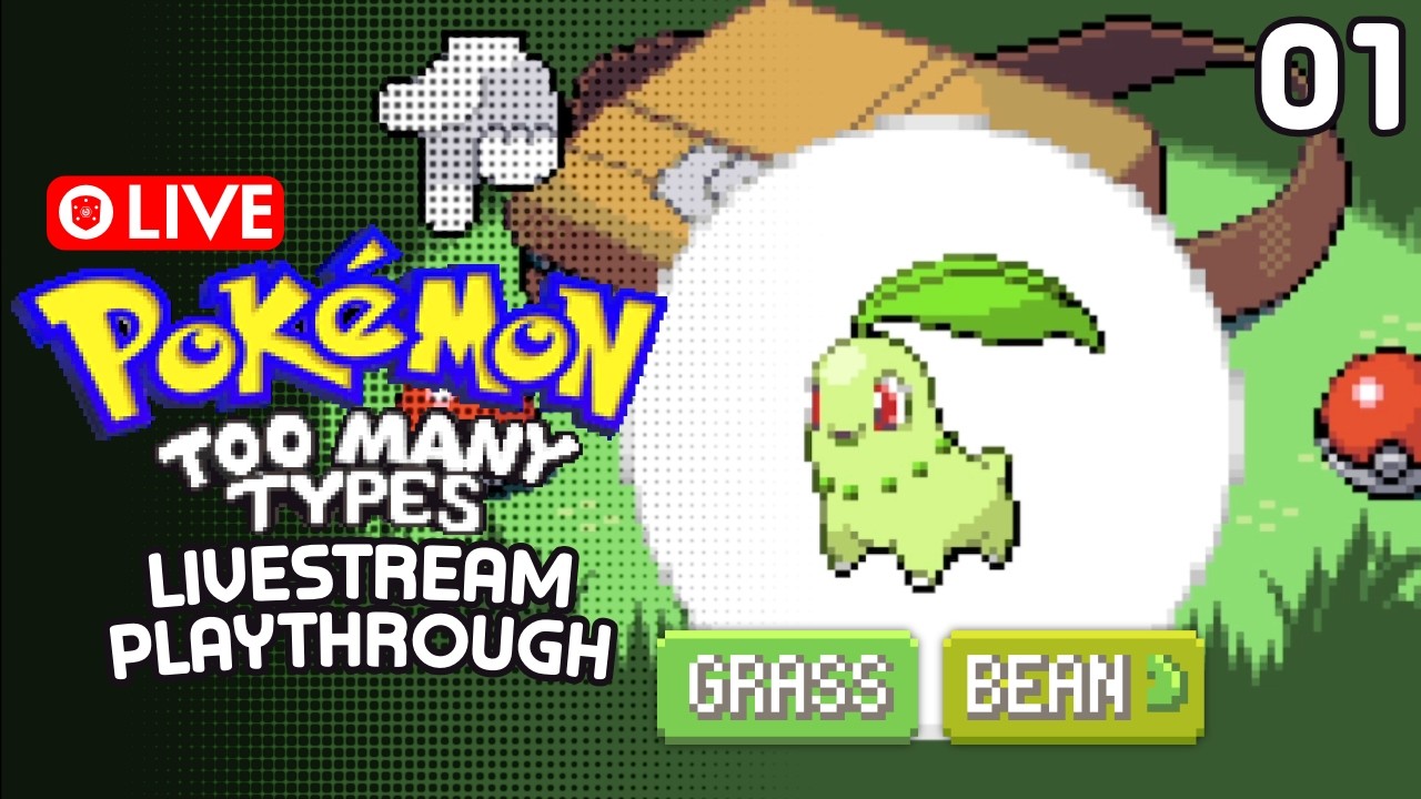 Pokemon Too Many Types :: Livestream Playthrough Part 1