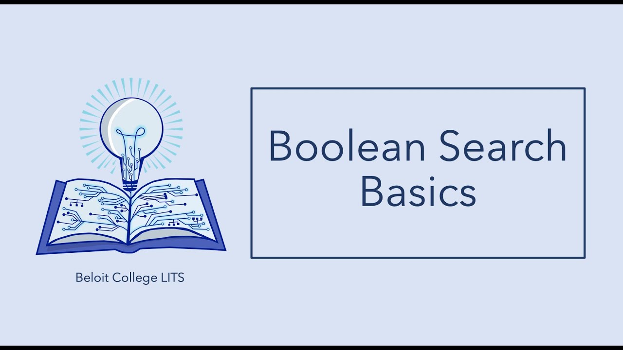 Boolean Search Basics