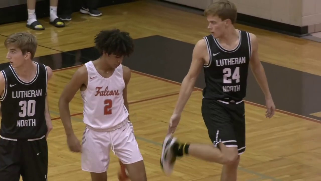 2019 BOYS BASKETBALL: Lutheran North at Divine Child (Buzzer-Beater!!)