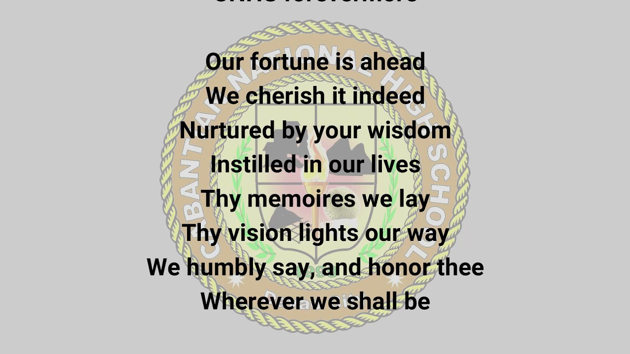 Alma Mater Song