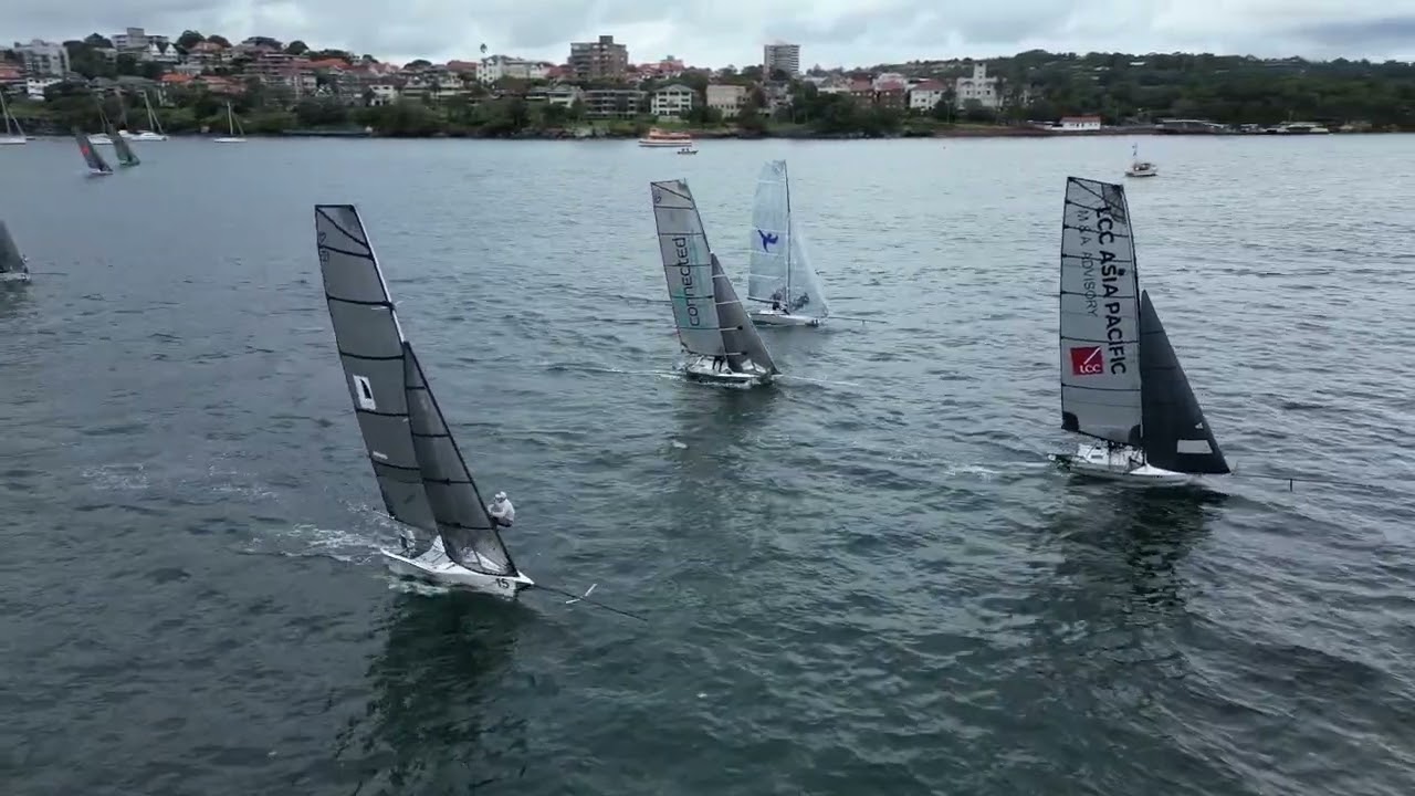Race 3 12 Foot Skiff NSW Sprint Series 2024 17/3/24