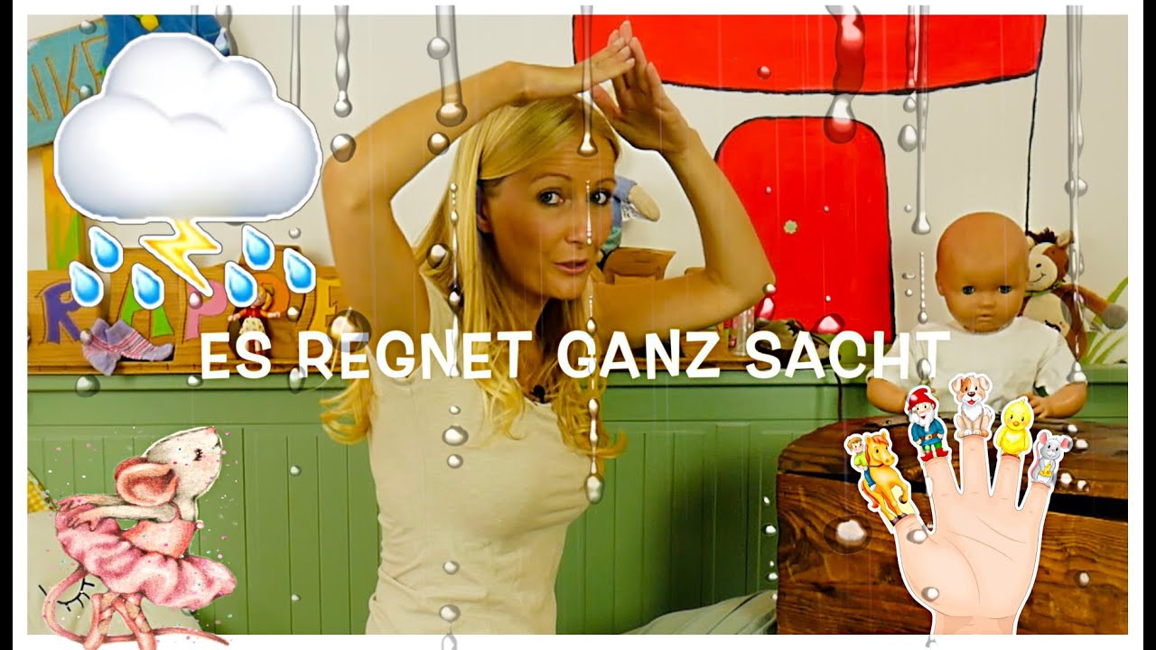 Es regnet ganz sacht - 77 Fingerspiele für Babys und Kleinkinder