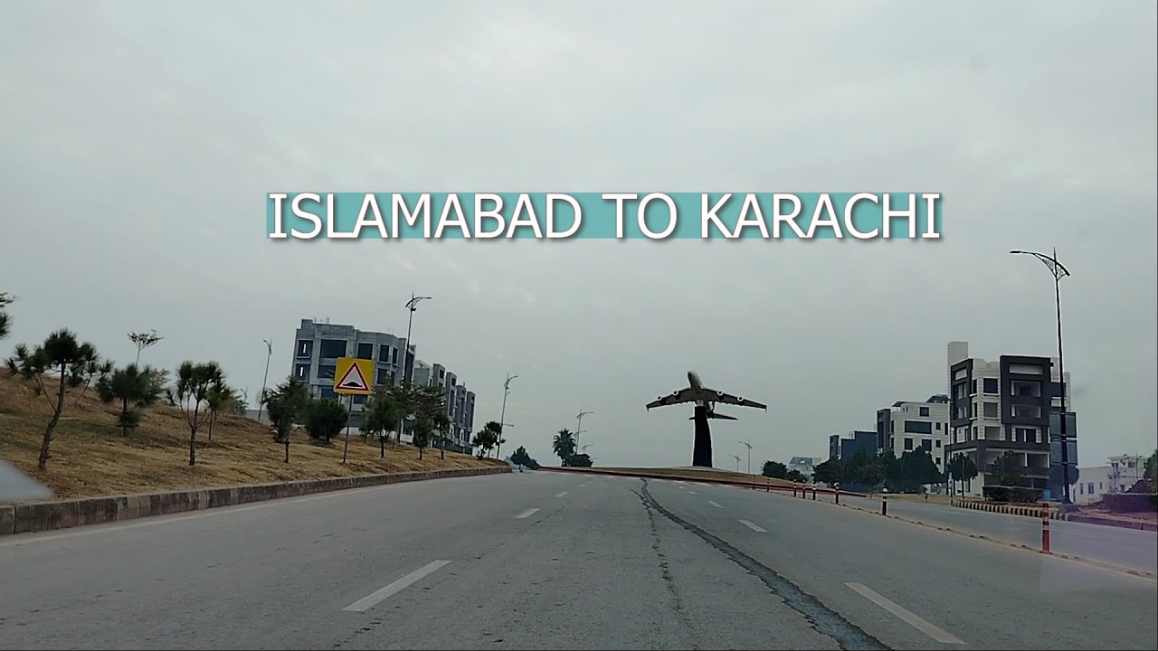 ISLAMABAD TO KARACHI BY ROAD FOG ON MOTORWAY #travel #ISLAMABAD TO KARACHI #trending
