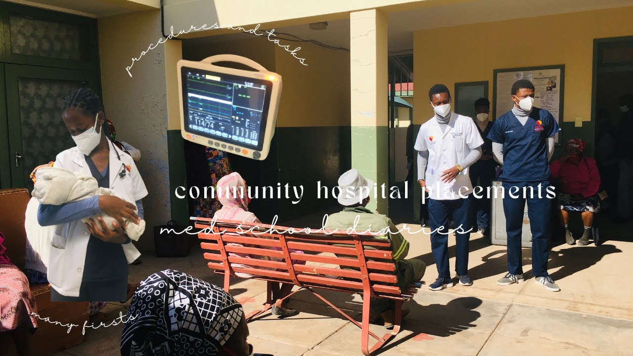 a month of living in Keetmanshoop | community hospital placements | med school diaries