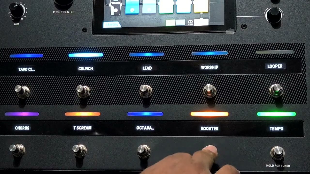 DISEÑO DE SONIDO (HEADRUSH PEDALBOARD)