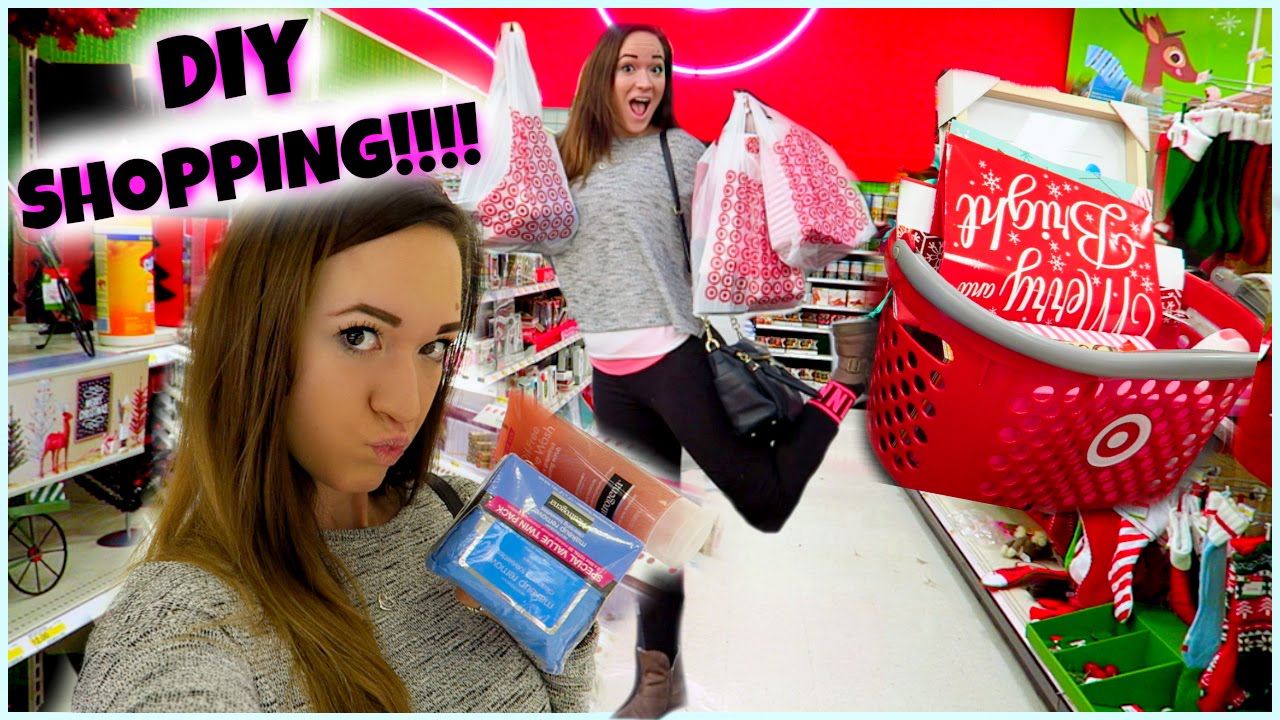 SHOPPING FOR DIYS!!!!! Vlogmas Day 8!!