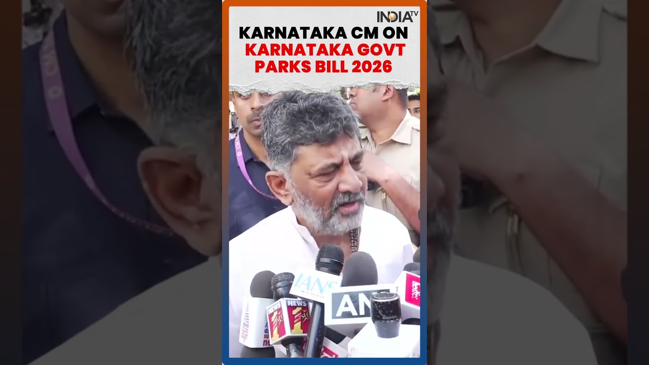 DK Shivakumar Defends Karnataka Parks Amendment Bill 2026, Says Lalbagh Won&rsquo;t Be Ruined #shorts