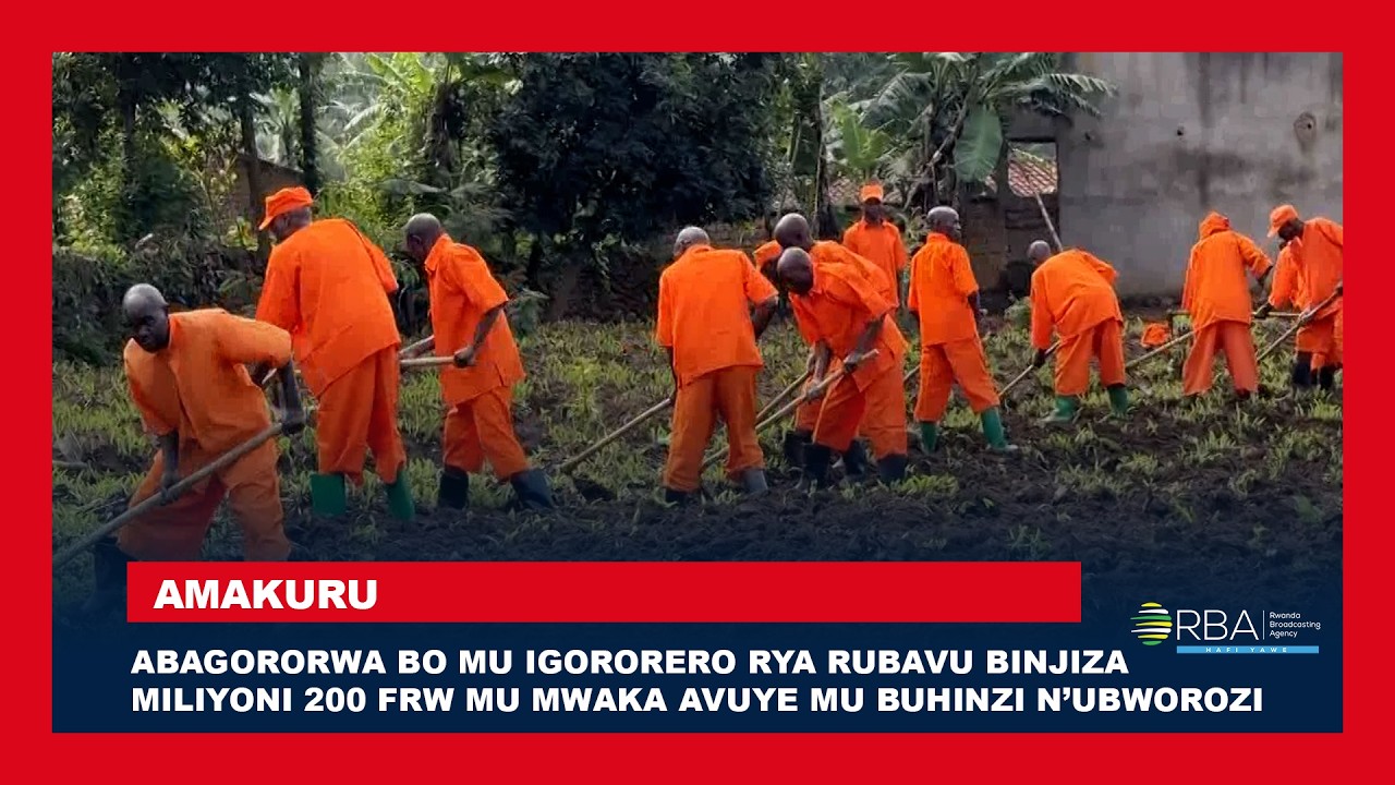 Abagororwa bo mu Igororero rya Rubavu binjiza miliyoni 200 Frw mu mwaka avuye mu buhinzi n’ubworozi